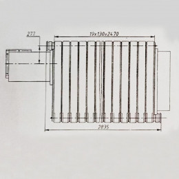 Пакет секций левый Кт264М.02.00.000