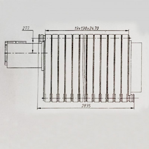 Пакет секций левый Кт264М.02.00.000