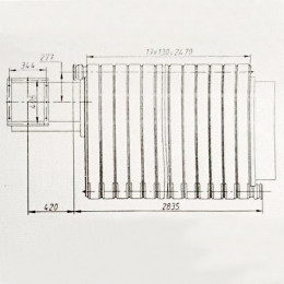 Пакет секций правый Кт264М.01.00.000