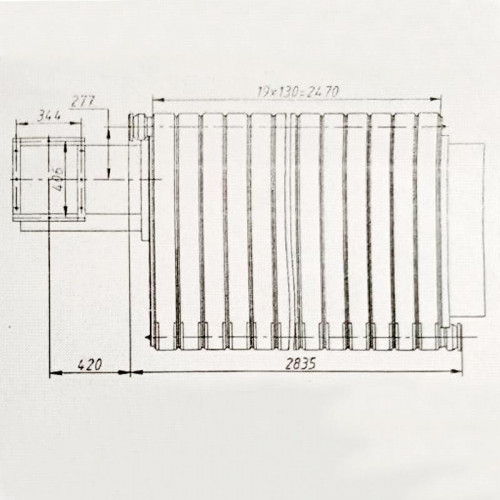 Пакет секций правый Кт264М.01.00.000