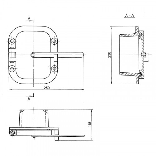 Лючок 00.9692.012 СБ
