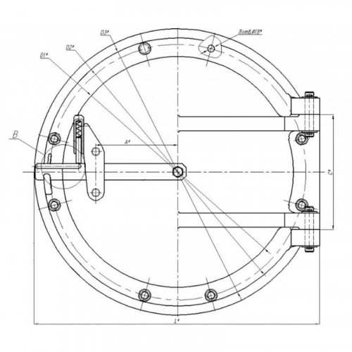 Лаз круглый 00.001.310.780