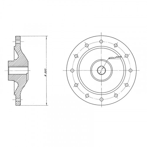 Ступица 00.5402.264