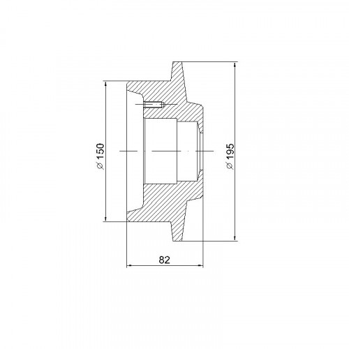 Корпус катка (150) 29Е3-389