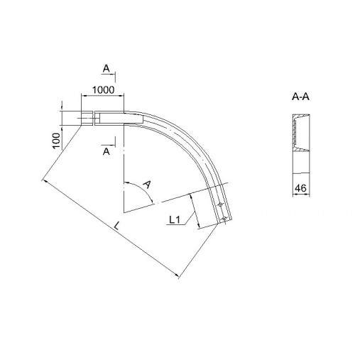 Направляющая в сборе (угол 75) 29 Е5-01.03.000-01