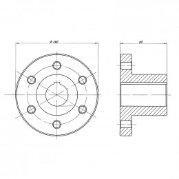 Полумуфта 00.5642.021