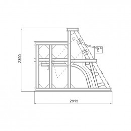 Участок головной (угол 65) 29 Е5-01.00.000-01