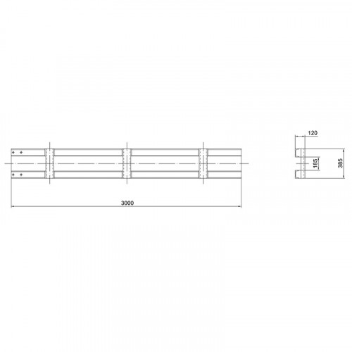 Щека прямолинейного участка 29Е4-03.01.000
