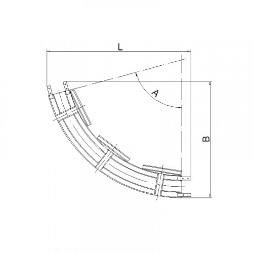 Щека (участка поворотного 65°) 29 Е5-02.01.000-01