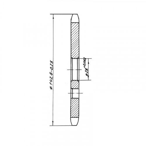 Звездочка большая Т220.10.103 (00.5701.011)