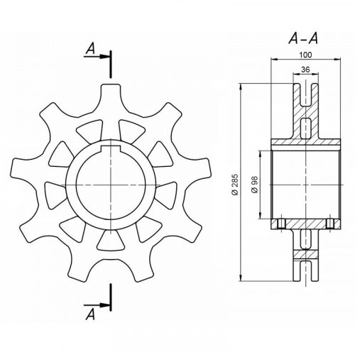 Звездочка 23.5769.001