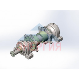 Вал приводной в сборе T395.01.06.000 СБ