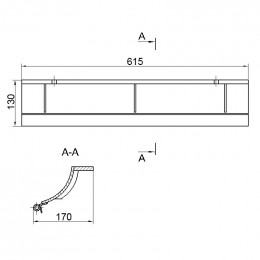 Лоток средний Т67.37.020М2
