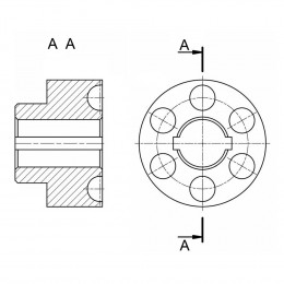 Полумуфта Т67.00.099А