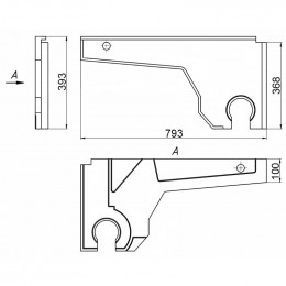 Стенка правая 00.1046.070